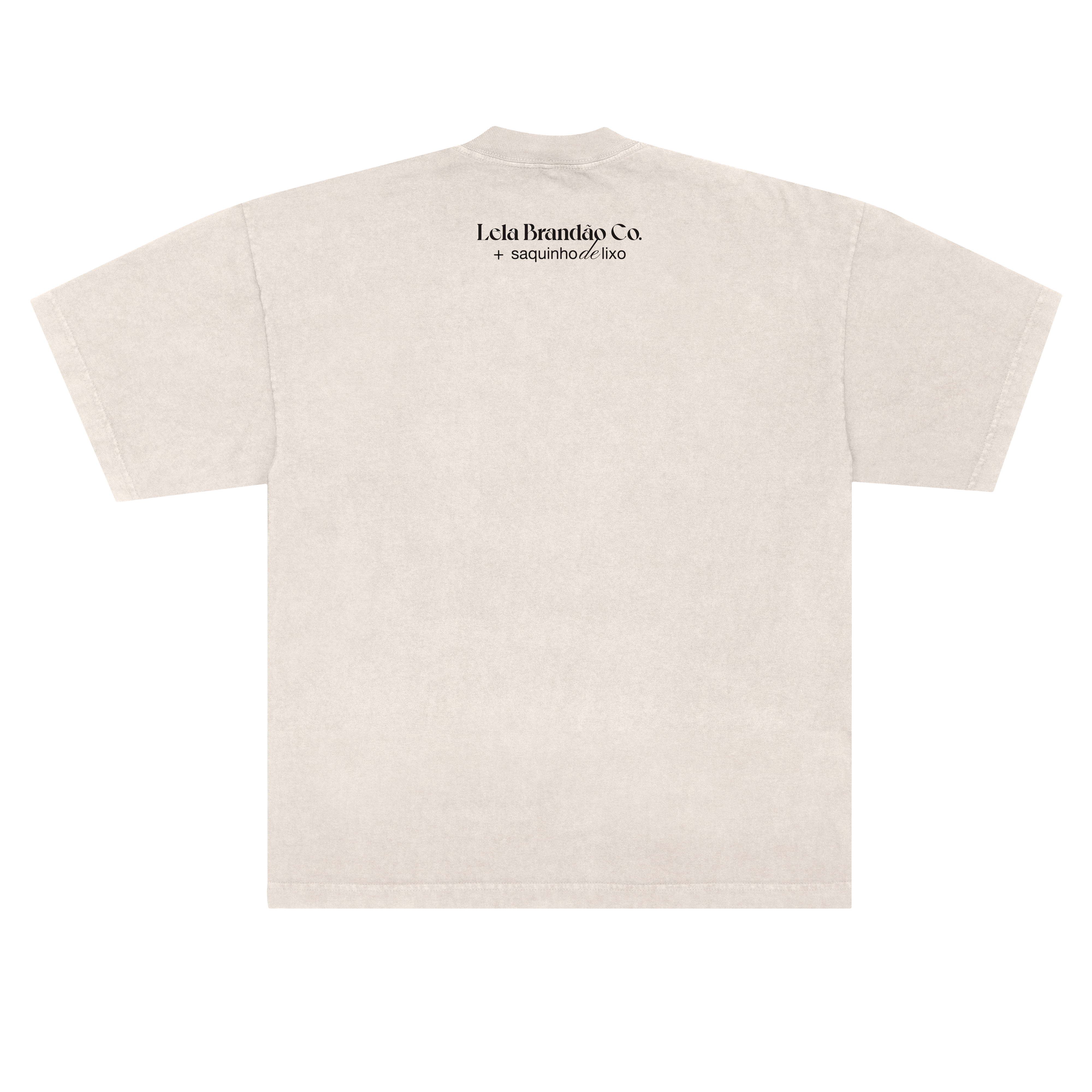 camisetão internet diva collab saquinho de lixo