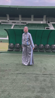calça tracksuit wide lela & kappa