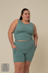 short compress gym babe | short fitness com bolsos