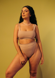 calcinha deusa dupla face café e capuccino