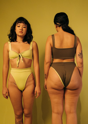 calcinha deusa dupla face oliva e verdinho