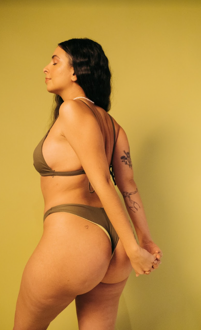 calcinha libre dupla face oliva e verdinho