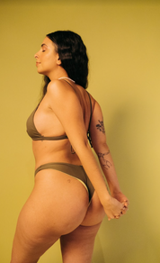 calcinha libre dupla face oliva e verdinho