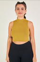 cropped golinha oliva