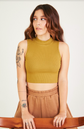 cropped golinha oliva