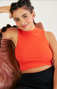 cropped golinha tomate