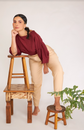 calça alfaiataria elos creme
