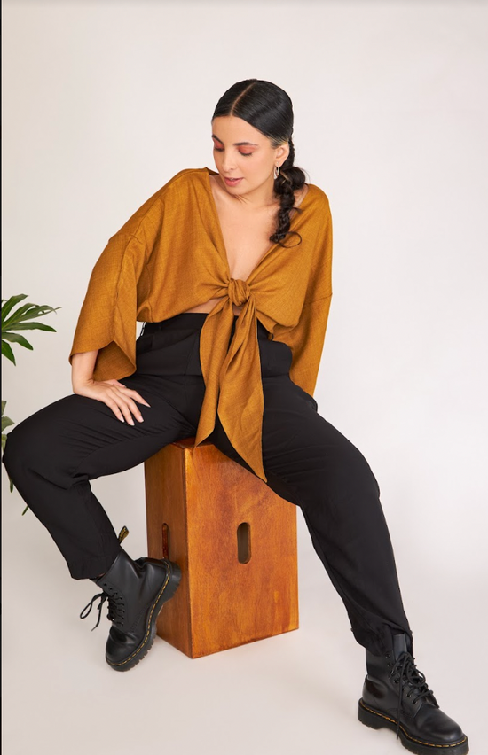 calça alfaiataria elos preta
