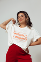camiseta surtada e corajosa
