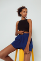 cropped alcinha preto
