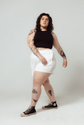 cropped alcinha preto