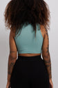cropped golinha azul