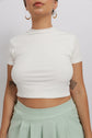cropped manguinha offwhite