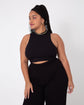 cropped golinha preto