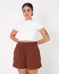short canelado coragem