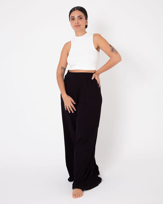 pantalona canelada coragem